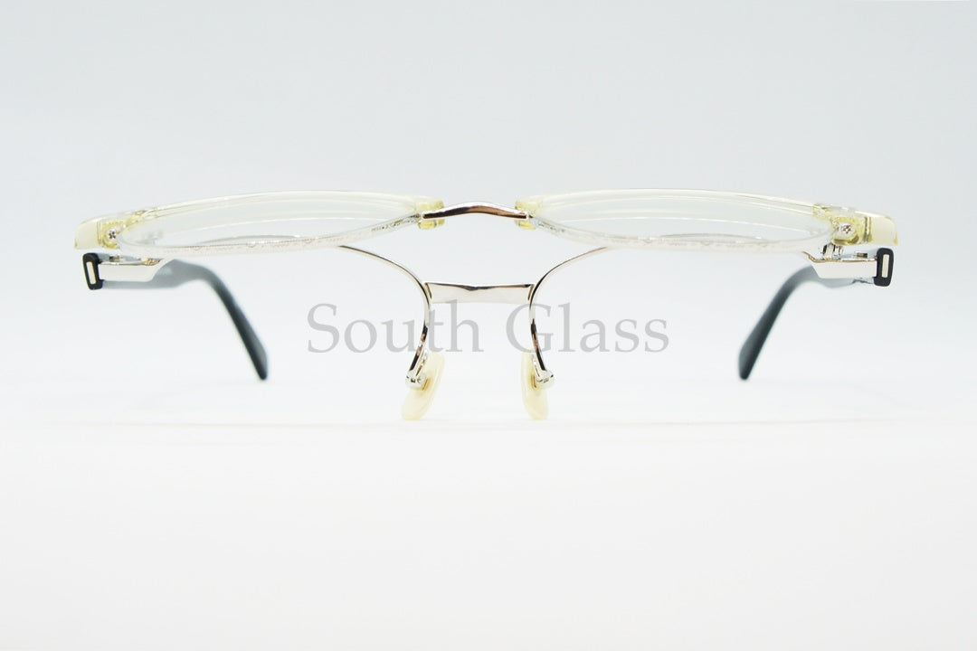 BOSTON CLUB 単式 跳ね上げメガネ FISHER"R" col.04 サーモント メタル ブローフィッシャー メガネ ボストンクラブ 正規品