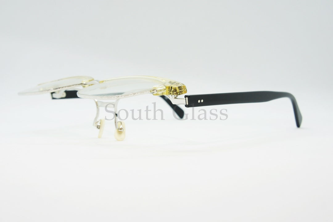 BOSTON CLUB 単式 跳ね上げメガネ FISHER"R" col.04 サーモント メタル ブローフィッシャー メガネ ボストンクラブ 正規品