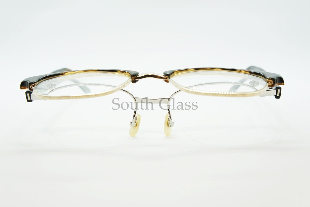 BOSTON CLUB 単式 跳ね上げメガネ FISHER"R" col.02 サーモント メタル ブローフィッシャー メガネ ボストンクラブ 正規品
