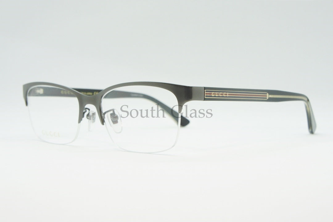 GUCCI メガネ GG0387OJ 003 ハーフリム ナイロール グッチ 正規品
