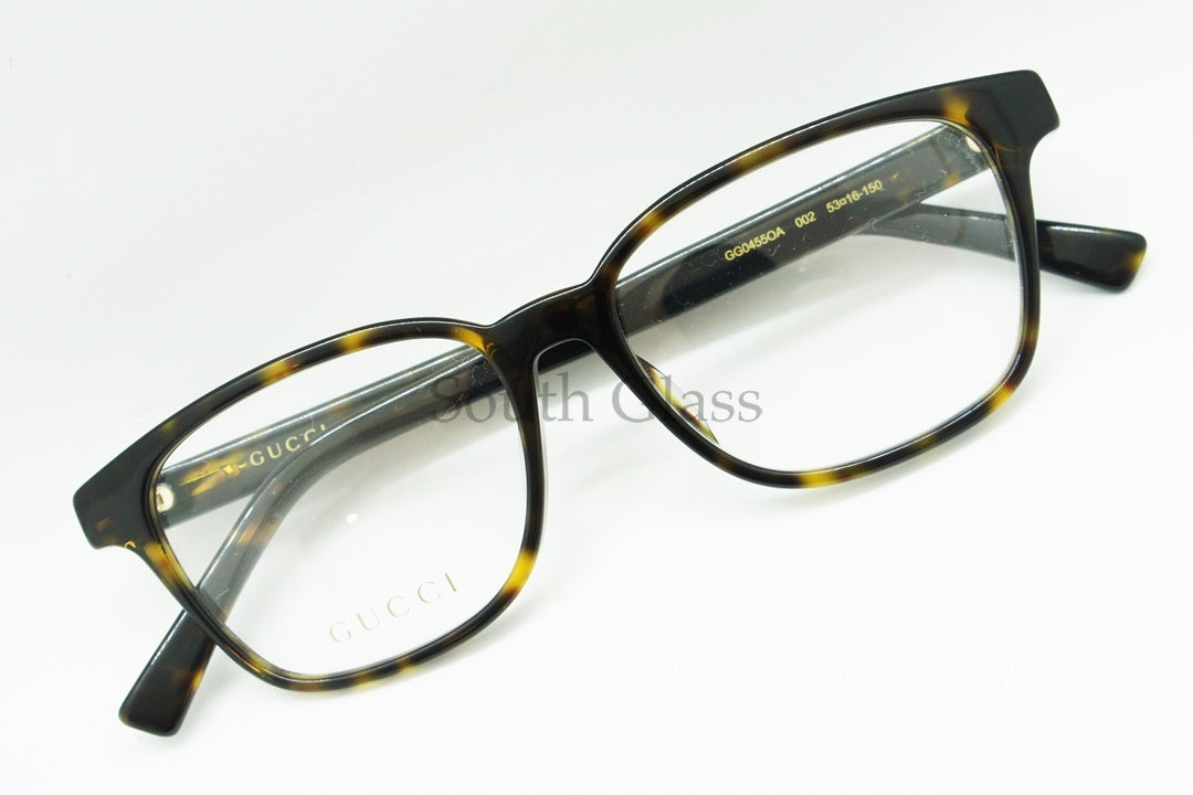 GUCCI メガネ GG0455OA 002 ウェリントン アジアンフィット グッチ 正規品