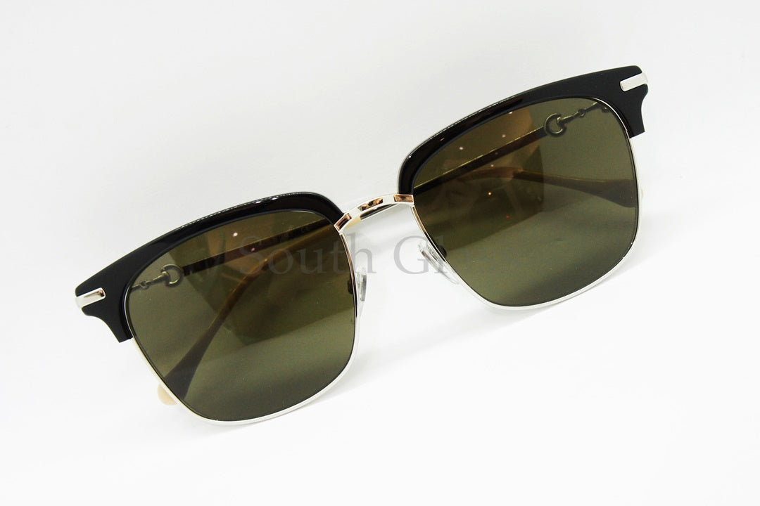【朝倉未来さん着用モデル】GUCCI サングラス GG0918S 001 ブロー サーモント ウェリントン スクエア グッチ 正規品