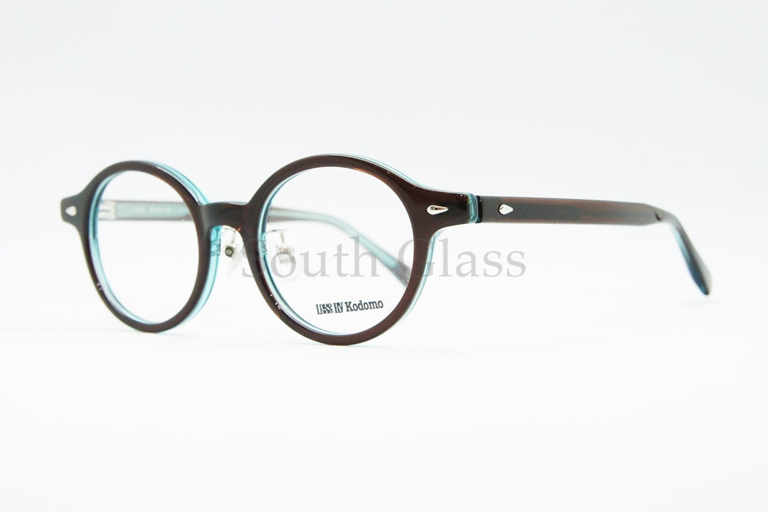 Less By Kodomo キッズ メガネ Muffin Col.2101 43サイズ ボストン ジュニア 子供 子ども レスバイコドモ 正規品