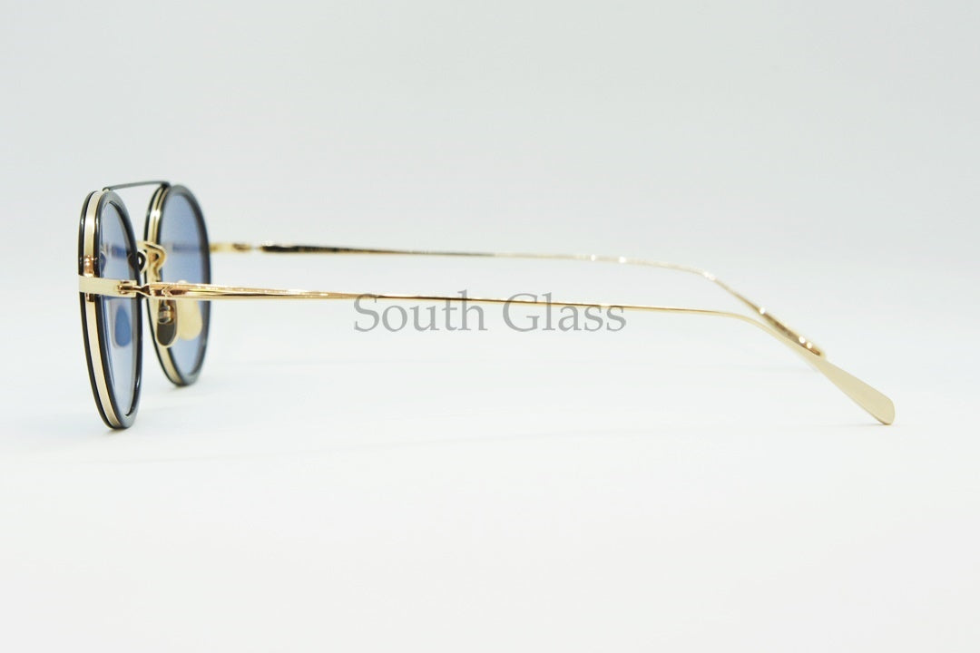 【加藤シゲアキさん着用モデル】BJ CLASSIC サングラス PREM-125CW NT C-1-1W ツーブリッジ ラウンド 丸メガネ BJクラシック 正規品
