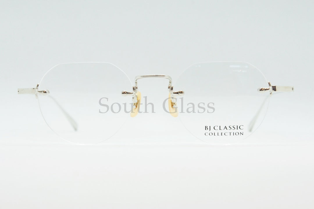 【中島健人さん着用モデル】BJ CLASSIC メガネ PREM-202NT C-2 ツーポイント 縁無し BJクラシック 正規品