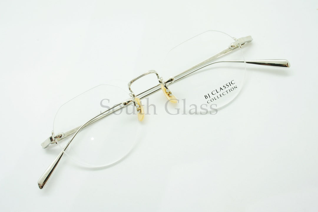 【中島健人さん着用モデル】BJ CLASSIC メガネ PREM-202NT C-2 ツーポイント 縁無し BJクラシック 正規品