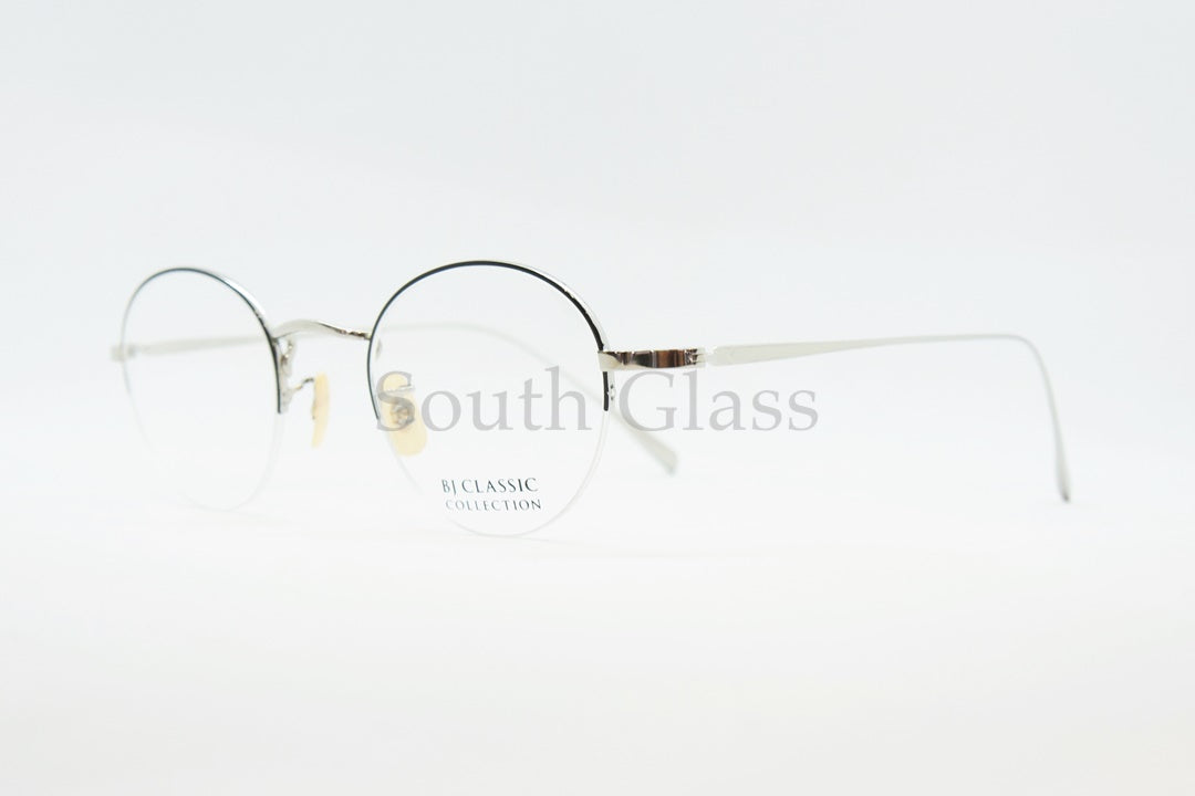 BJ CLASSIC メガネ PREM-114HS NT C-2-1F ハーフリム ボストン ナイロール 半リム クラシカル BJクラシック 正規品