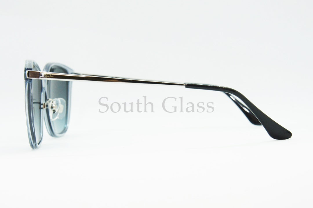 Ray-Ban クリアサングラス RB4333D 6612/V1 55サイズ ウェイファーラー スクエア クリアフレーム レイバン 正規品