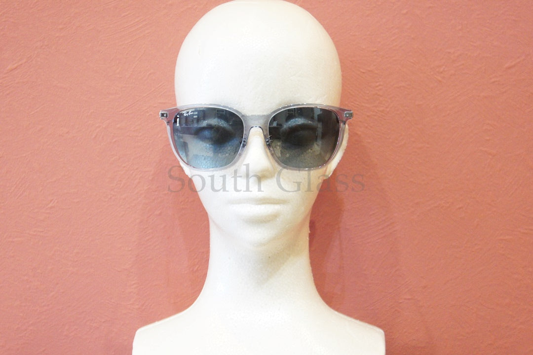 Ray-Ban クリアサングラス RB4333D 6612/V1 55サイズ ウェイファーラー スクエア クリアフレーム レイバン 正規品