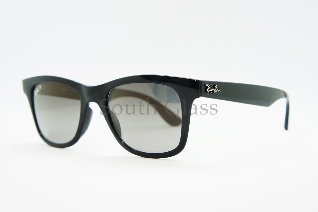 Ray-Ban 軽量 偏光 サングラス RB4640F 601/M3 52サイズ ウェリントン レイバン 正規品
