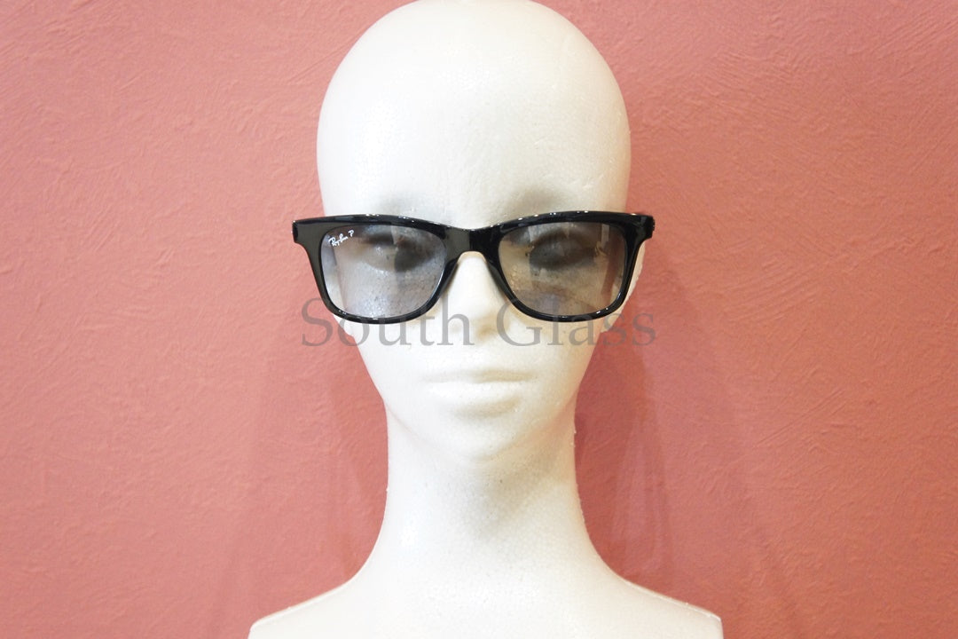 Ray-Ban 軽量 偏光 サングラス RB4640F 601/M3 52サイズ ウェリントン レイバン 正規品