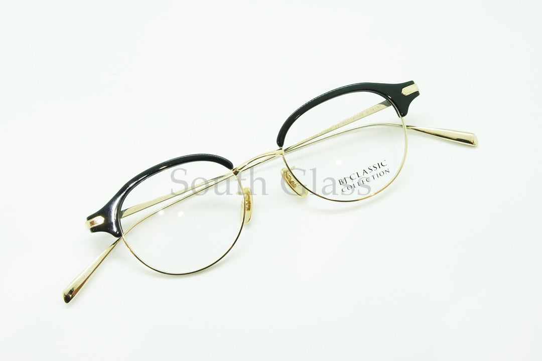 BJ CLASSIC メガネ S-741NT C-1 ボストン クラシカル ヴィンテージ ブロー サーモント BJクラシック 正規品