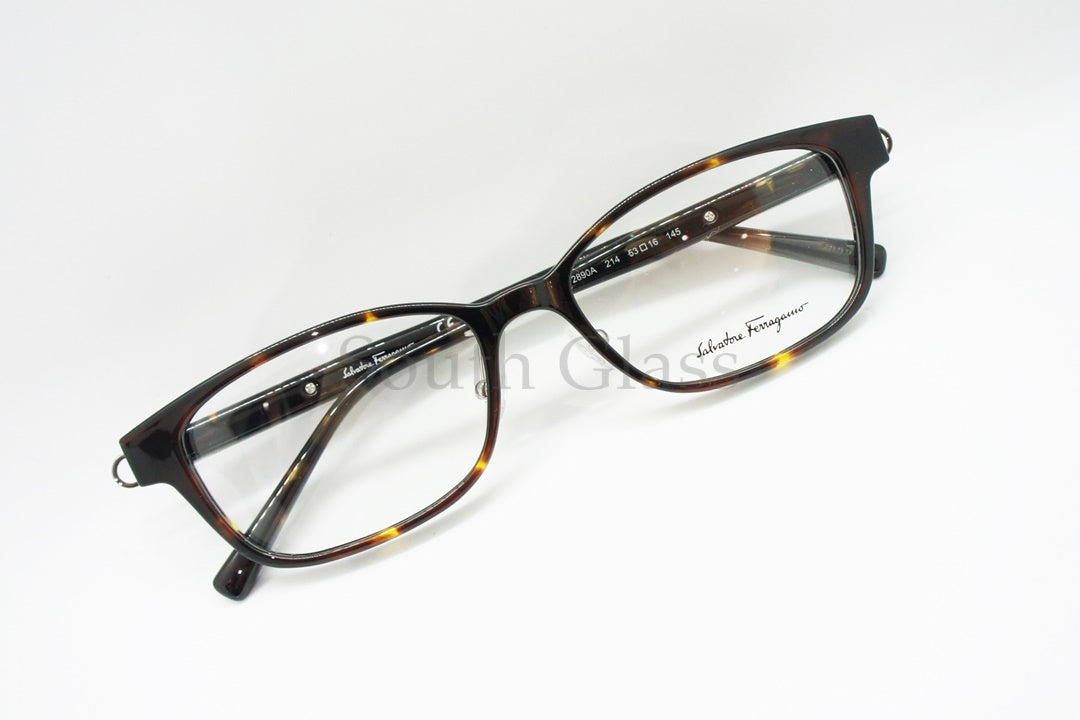 Salvatore Ferragamo メガネ SF2890A 214 スクエア オシャレ ブランド フェラガモ 正規品