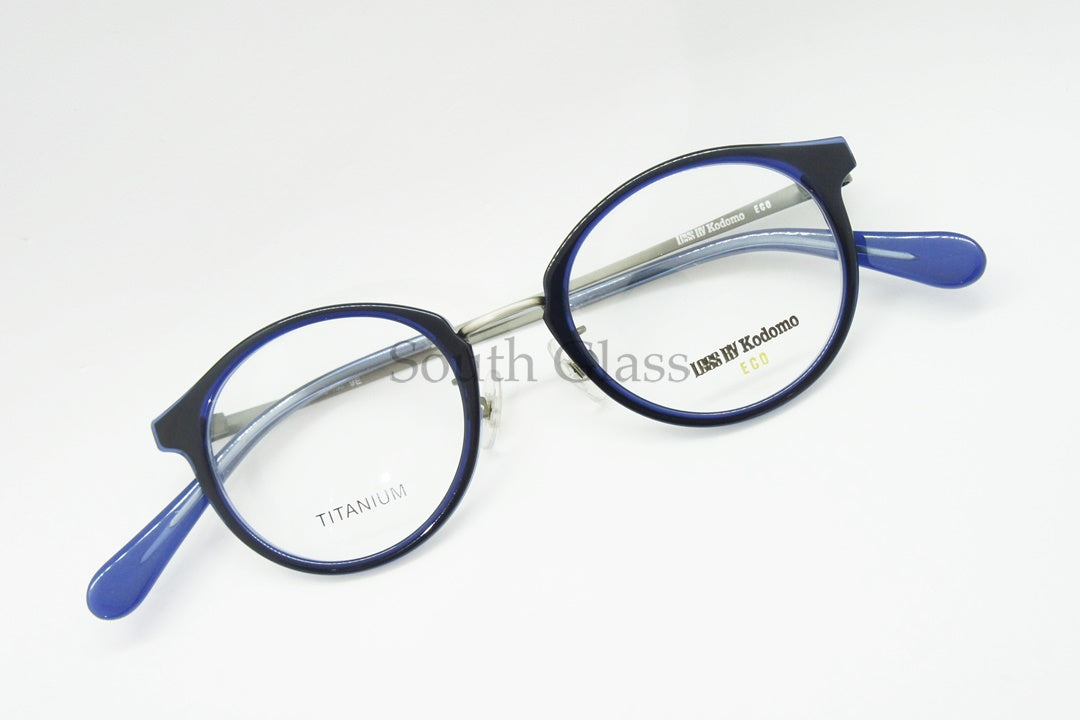 Less By Kodomo キッズ メガネ Tarte Col.9E 43サイズ ボストン ジュニア 子供 子ども レスバイコドモ 正規品
