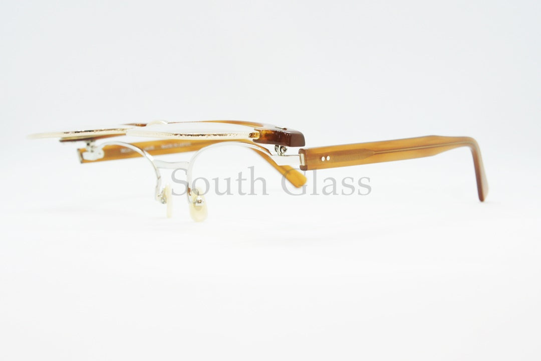 BOSTON CLUB 単式 跳ね上げメガネ TAYLOR"R" col.03 サーモント メタル ブロー テイラー メガネ ボストンクラブ 正規品