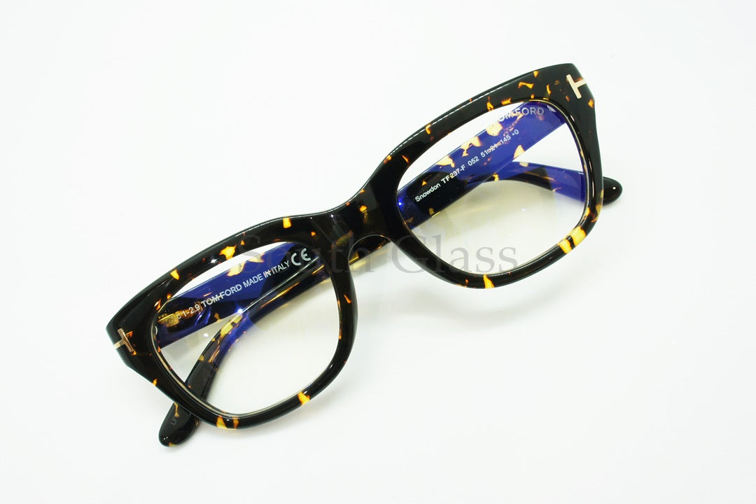 TOM FORD ブルーライトカット メガネ TF237-F 052 Snowdon ウェリントン クラシカル おしゃれ トムフォード