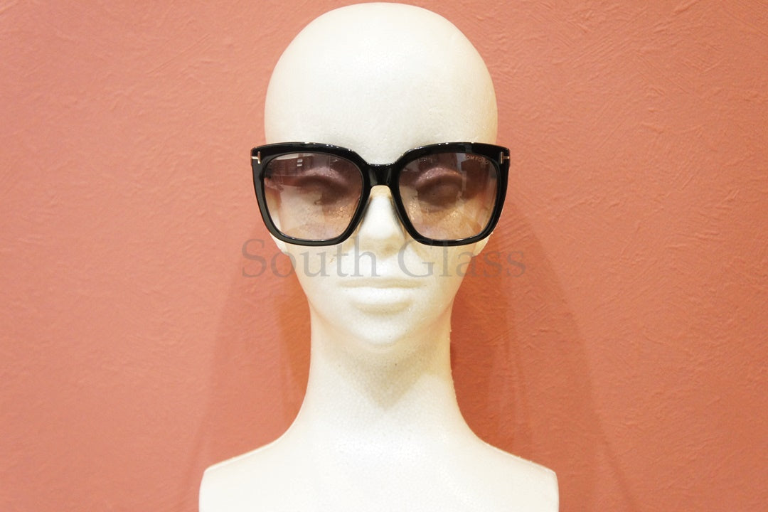 TOM FORD サングラス TF502-F 01T Amarra スクエア フレーム メンズ レディース メガネ おしゃれ アジアンフィット トムフォード