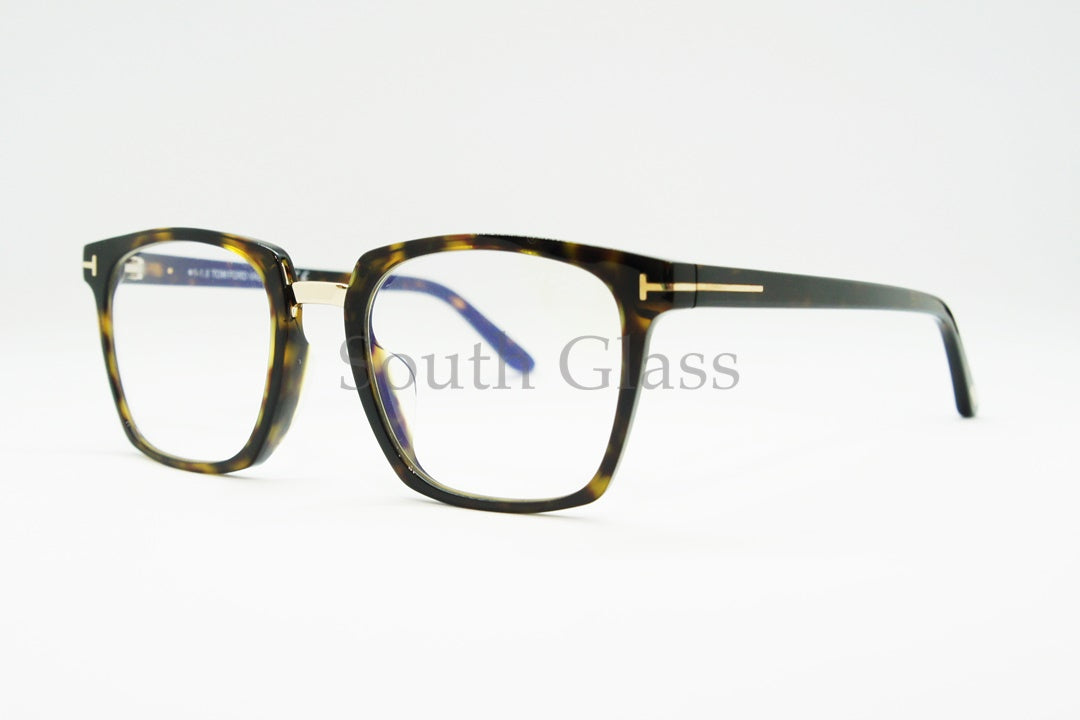 【市川海老蔵さん着用】TOM FORD ブルーライトカット メガネ TF5523-F-B 052 ウェリントン メンズ レディース おしゃれ アジアンフィット トムフォード