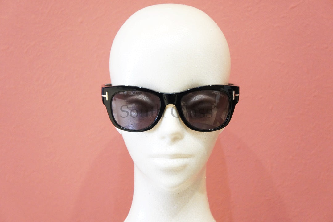 TOM FORD サングラス TF58-F 01A Cary ウェリントン フレーム メンズ レディース メガネ おしゃれ アジアンフィット トムフォード