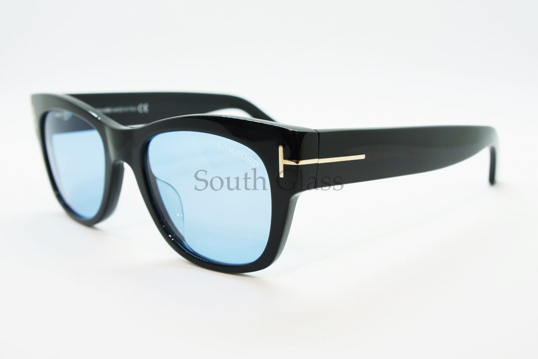 雑誌「LEON」掲載モデル TOM FORD サングラス TF58-F 01V Cary ウェリントン フレーム メンズ レディース メガネ おしゃれ アジアンフィット トムフォード