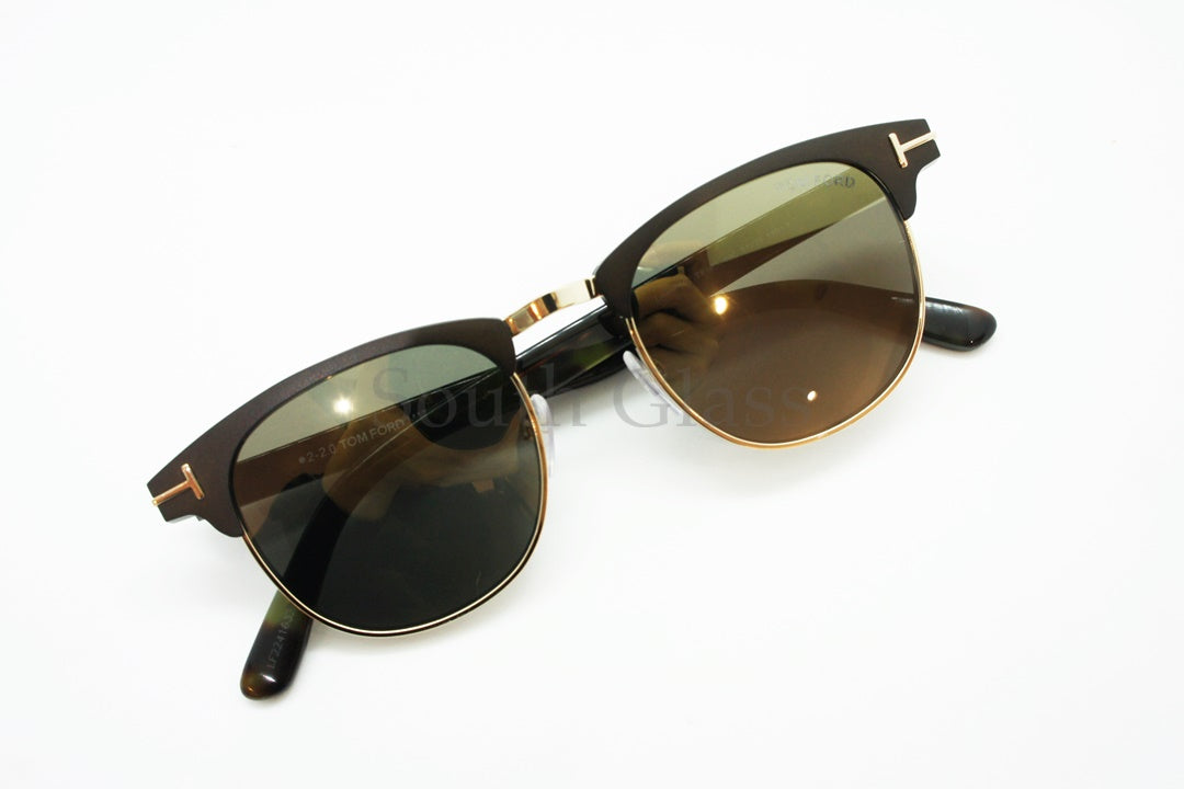 TOM FORD サングラス TF623 49C Laurent-02 サーモント ミラー グレー ボスリントン ブロー トムフォード