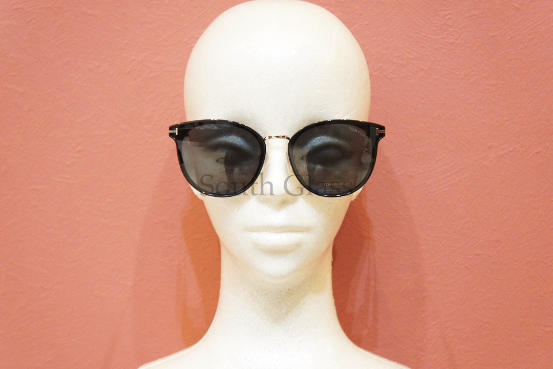 TOM FORD サングラス TF725-K 01A ボストン フレーム メンズ レディース メガネ おしゃれ アジアンフィット ブラック セレブ トムフォード