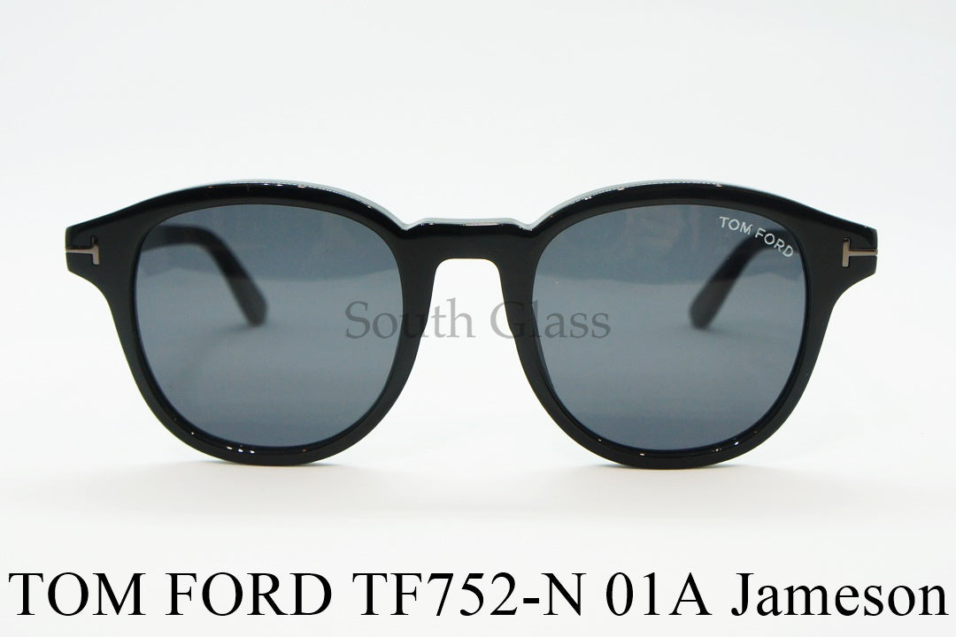 TOM FORD サングラス TF752-N 01A Jameson ウェリントン フレーム メンズ レディース メガネ おしゃれ アジアンフィット トムフォード