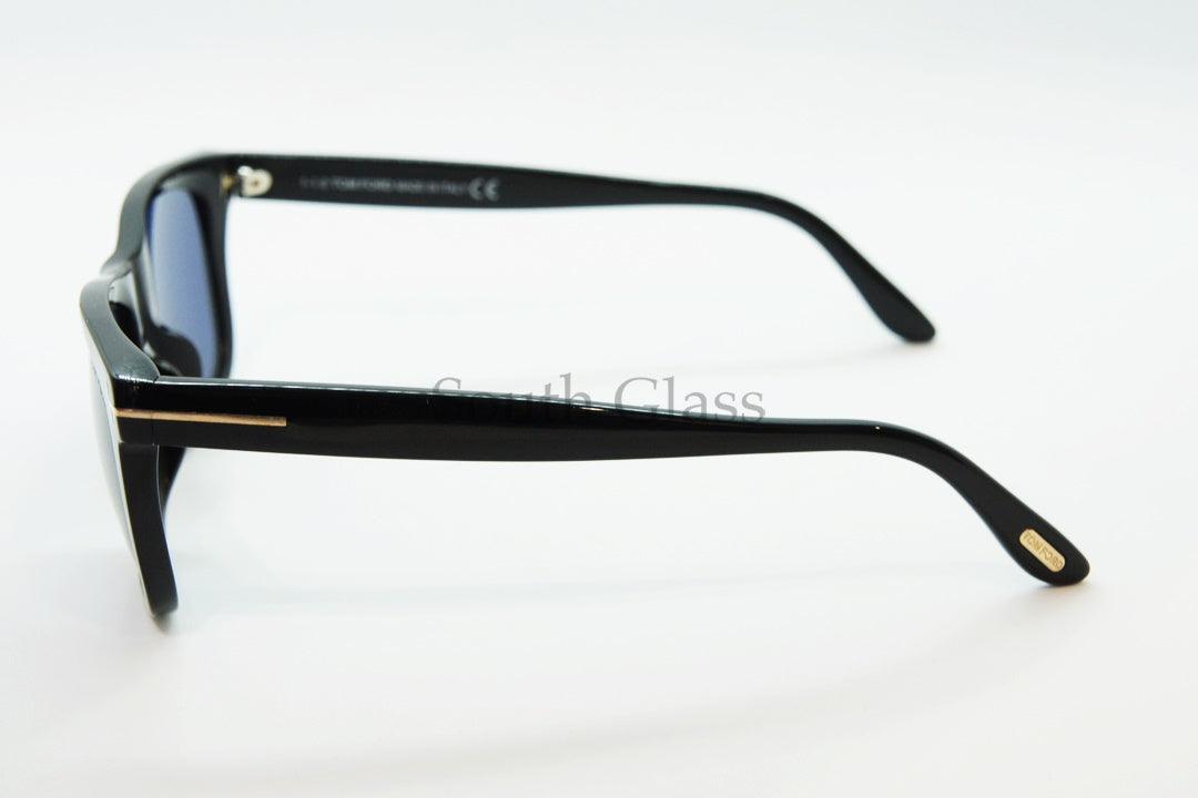 【岩田剛典さん着用モデル】 TOM FORD サングラス TF9336 01V Leo ウェリントン フレーム メンズ レディース 眼鏡 おしゃれ アジアンフィット トムフォード