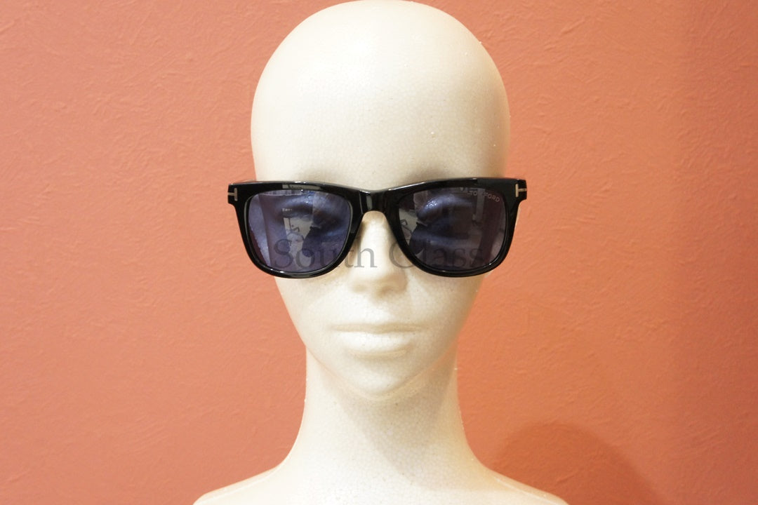 【岩田剛典さん着用モデル】 TOM FORD サングラス TF9336 01V Leo ウェリントン フレーム メンズ レディース 眼鏡 おしゃれ アジアンフィット トムフォード