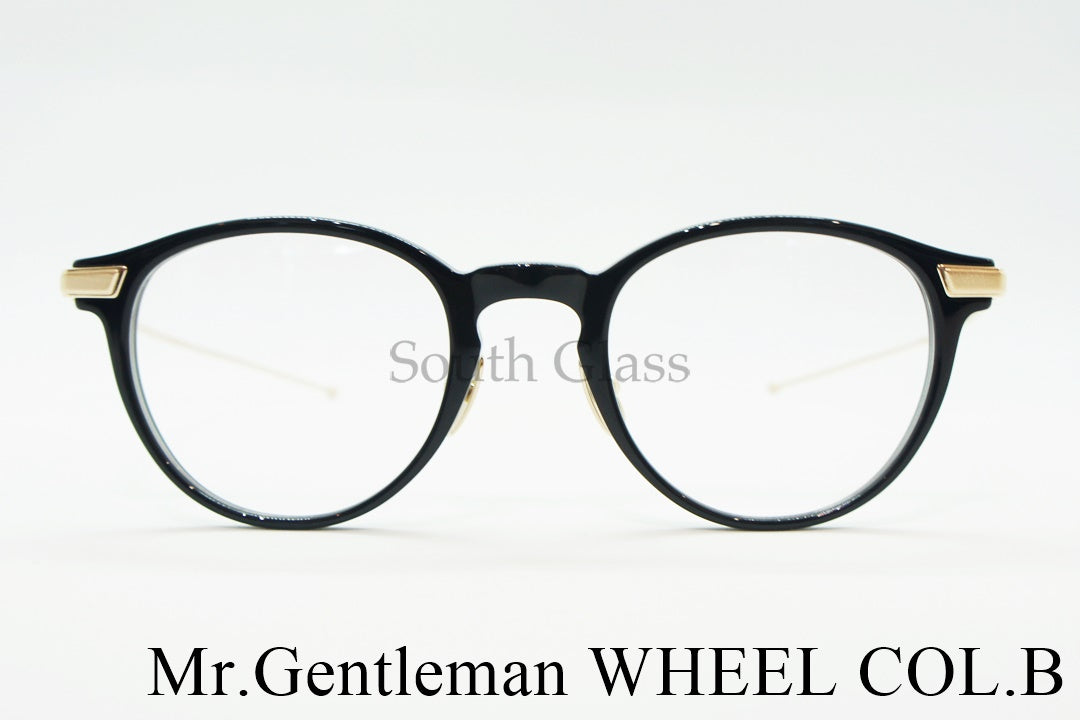 【佐藤健着用モデル】 Mr.Gentleman メガネ WHEEL COL.B Weiコラボモデル ボスリントン ボストン ミスタージェントルマン 正規品