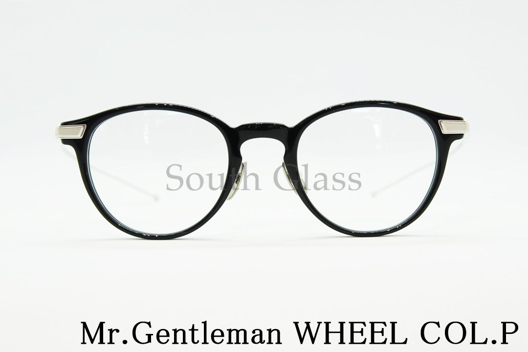 【中村倫也着用モデル】 Mr.Gentleman メガネ WHEEL COL.P Weiコラボモデル ボスリントン ボストン ミスタージェントルマン 正規品