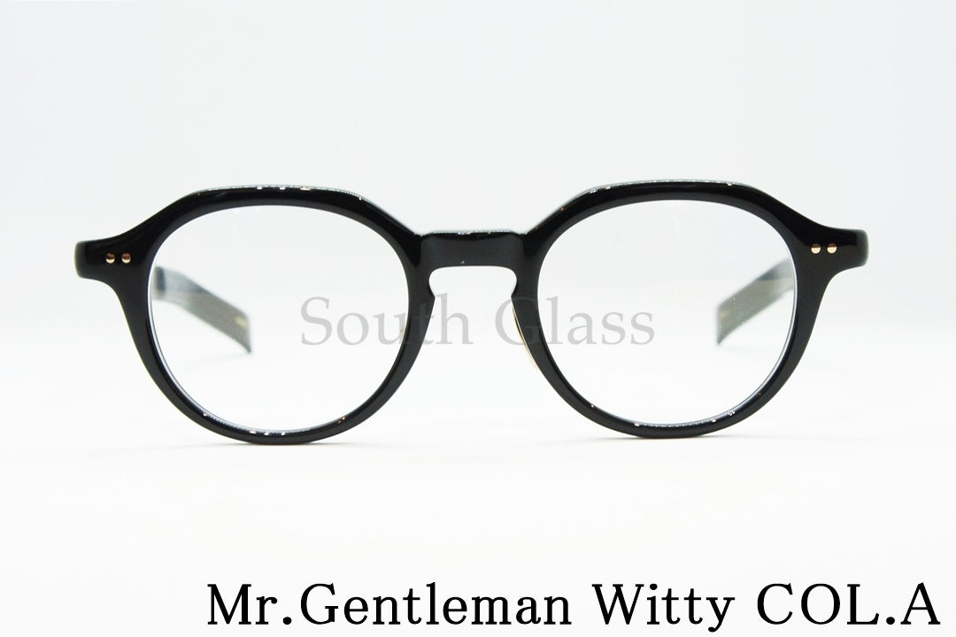 Mr.Gentleman メガネ Witty COL.A クラウンパント ミスタージェントルマン 正規品