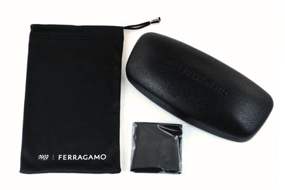 999.9×FERRAGAMO メガネ SF9002N 001 コラボモデル アジアンフィット スクエア  フォーナインズ フェラガモ 正規品