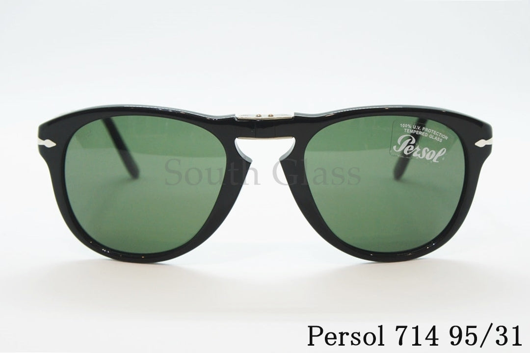 Persol サングラス 714 95/31 Folding Steve McQueen ティアドロップ 折り畳み フレーム おしゃれ 眼鏡 メガネ ペルソール 正規品