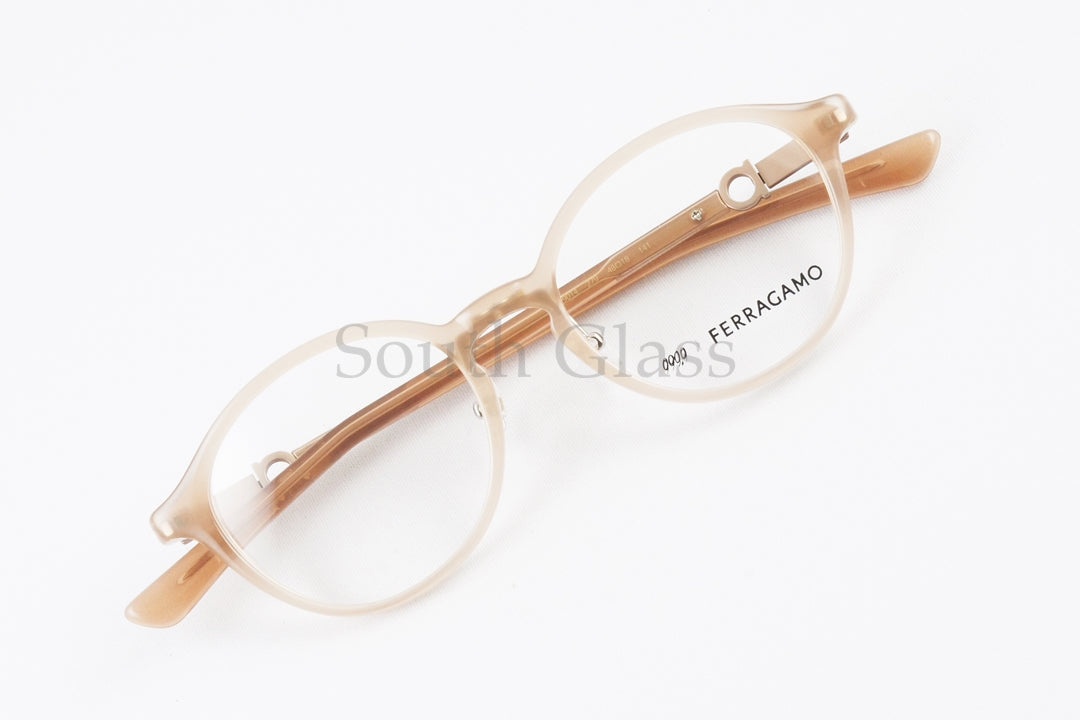 999.9×Ferragamo クリア メガネ SF9014 279 コラボモデル アジアンフィット ボスリントン 眼鏡 オシャレ ブランド フォーナインズ フェラガモ 正規品