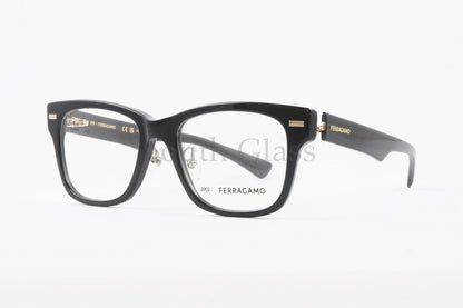 999.9×Ferragamo メガネ SF9016 001 コラボモデル アジアンフィット ウェリントン 眼鏡 オシャレ ブランド フォーナインズ フェラガモ 正規品