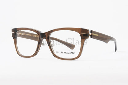 999.9×Ferragamo クリア メガネ SF9016 210 コラボモデル アジアンフィット ウェリントン 眼鏡 オシャレ ブランド フォーナインズ フェラガモ 正規品