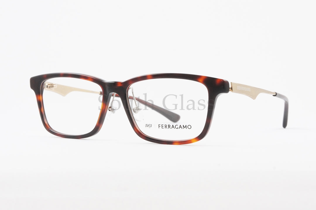 999.9×Ferragamo メガネ SF9017 242 コラボモデル アジアンフィット スクエア 眼鏡 オシャレ ブランド フォーナインズ フェラガモ 正規品