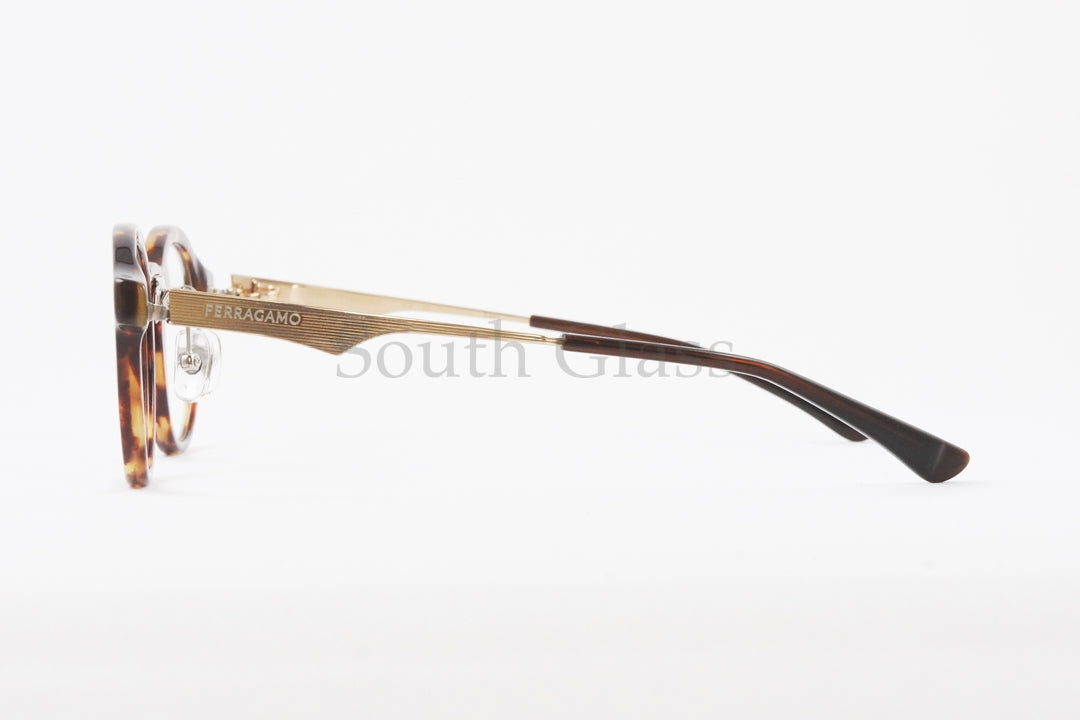 999.9×Ferragamo メガネ SF9018 240 コラボモデル アジアンフィット ボスリントン 眼鏡 オシャレ ブランド フォーナインズ フェラガモ 正規品
