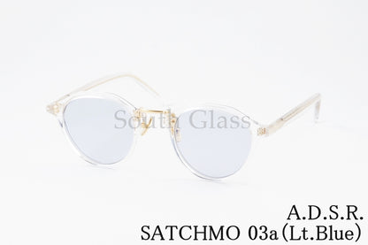 【松村北斗さん着用】A.D.S.R. クリア サングラス SATCHMO 03a 47サイズ クラウンパント サッチモ コンビネーション ADSR エーディーエスアール 正規品