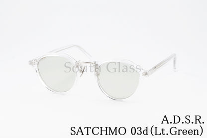 A.D.S.R. クリア サングラス SATCHMO 03d 47サイズ クラウンパント サッチモ コンビネーション ADSR エーディーエスアール 正規品