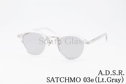 A.D.S.R. クリア サングラス SATCHMO 03e 47サイズ クラウンパント サッチモ コンビネーション ADSR エーディーエスアール 正規品