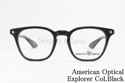 American Optical メガネ Explorer Col.Black ウェリントン エクスプローラー アメリカンオプティカル AO 正規品