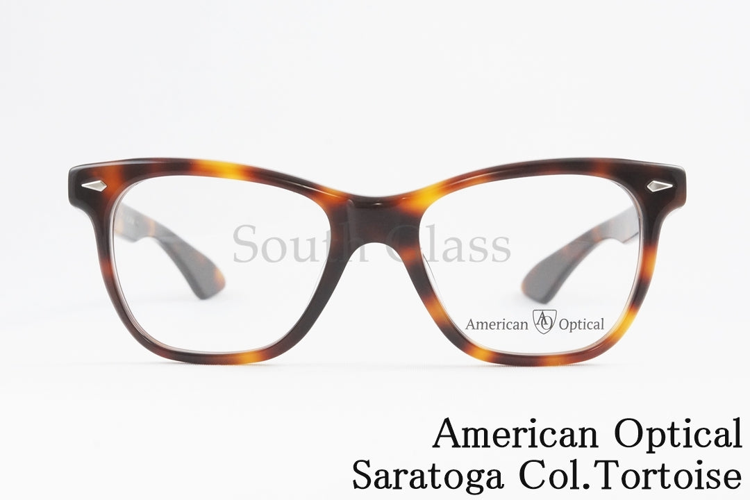 American Optical メガネ Saratoga COL.Tortoise ウェリントン アメリカンオプティカル サラトガ AO 正規品