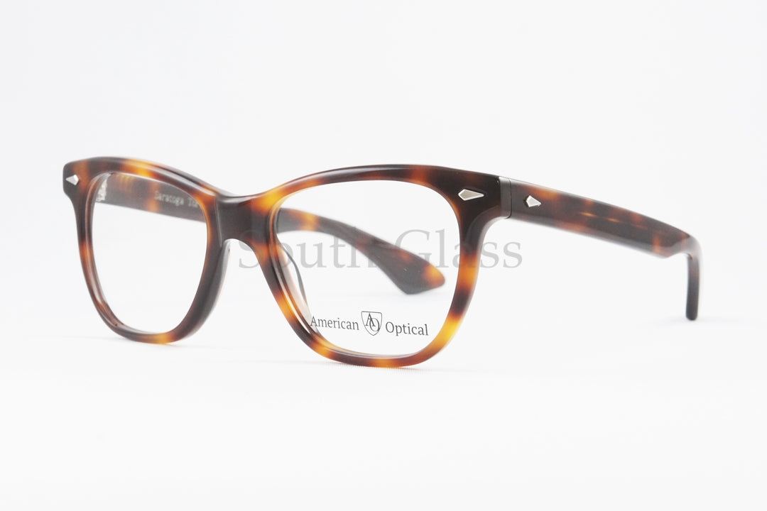 American Optical メガネ Saratoga COL.Tortoise ウェリントン アメリカンオプティカル サラトガ AO 正規品