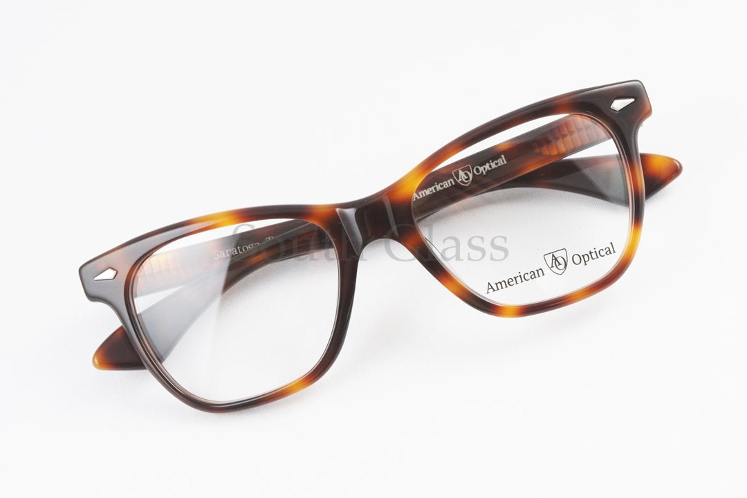 American Optical メガネ Saratoga COL.Tortoise ウェリントン アメリカンオプティカル サラトガ AO 正規品