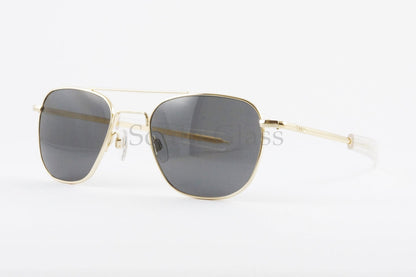 【ロバート・デ・ニーロさん着用】American Optical サングラス Original Pilot COL.GOLD 52サイズ 55サイズ スクエア アメリカンオプティカル オリジナルパイロット AO 正規品