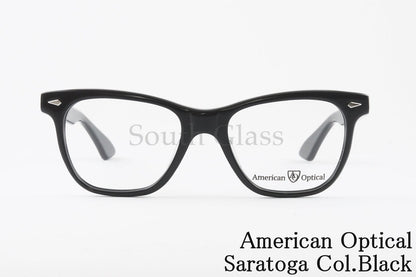 American Optical メガネ Saratoga COL.Black ウェリントン アメリカンオプティカル サラトガ AO 正規品