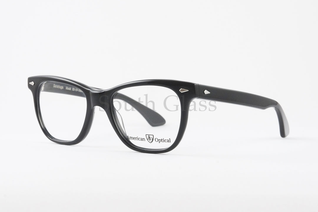 American Optical メガネ Saratoga COL.Black ウェリントン アメリカンオプティカル サラトガ AO 正規品