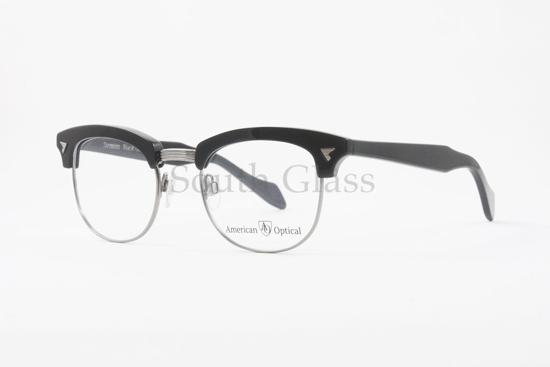 American Optical メガネ Sirmont COL.Black GunMetal サーモント ブロー アメリカンオプティカル AO 正規品